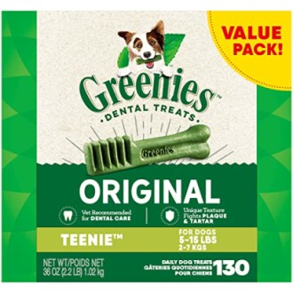 Greenies Original Teenie Dog Dental Treats Review: A Must-Have for Clean Teeth and Fresh Breath