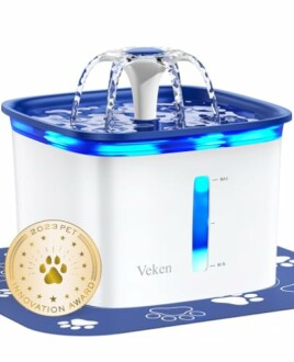 Veken 95oz Pet Fountain Review: Automatic Cat Water Dispenser